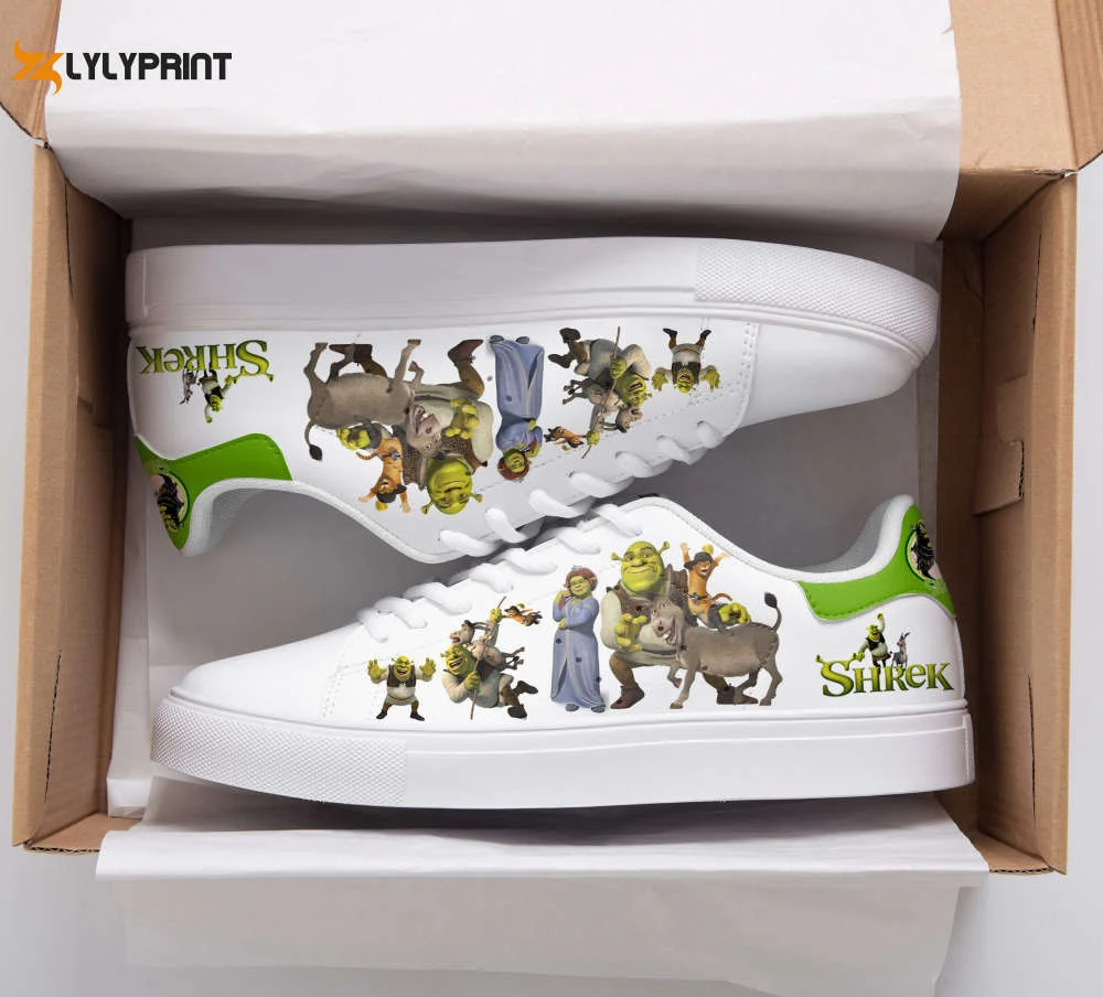 Shrek 1 Skate Shoes For Men Women Fans Gift  ST0801