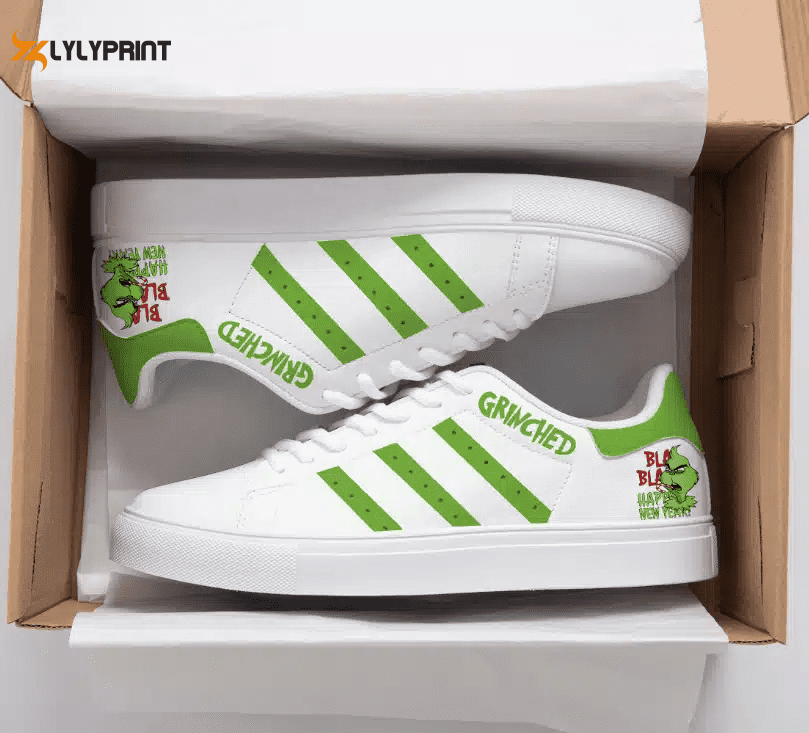 Grinch Skate Shoes For Men Women Fans Gift n2  ST0801