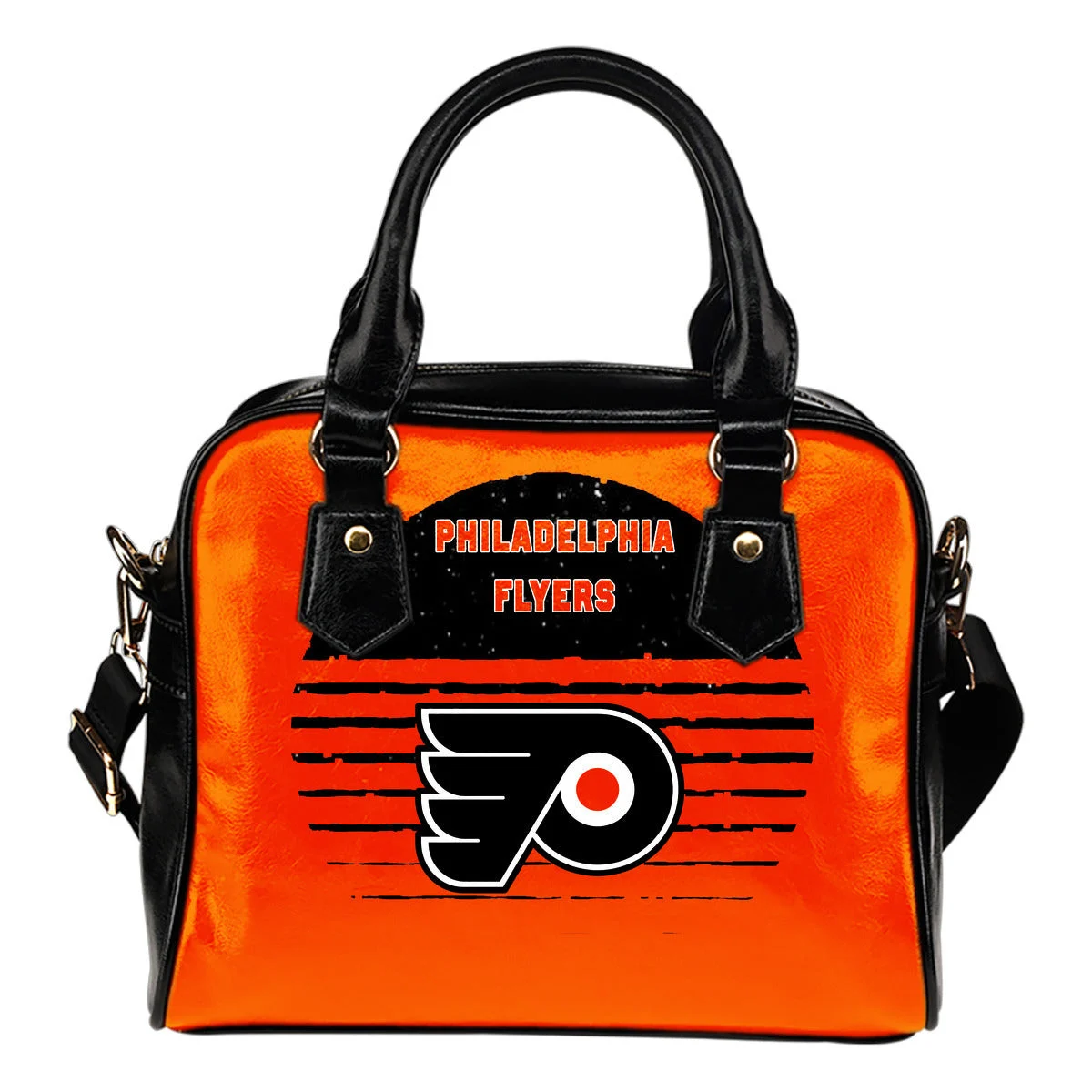 Back Fashion Round Charming Philadelphia Flyers Shoulder Handbags Sb0801