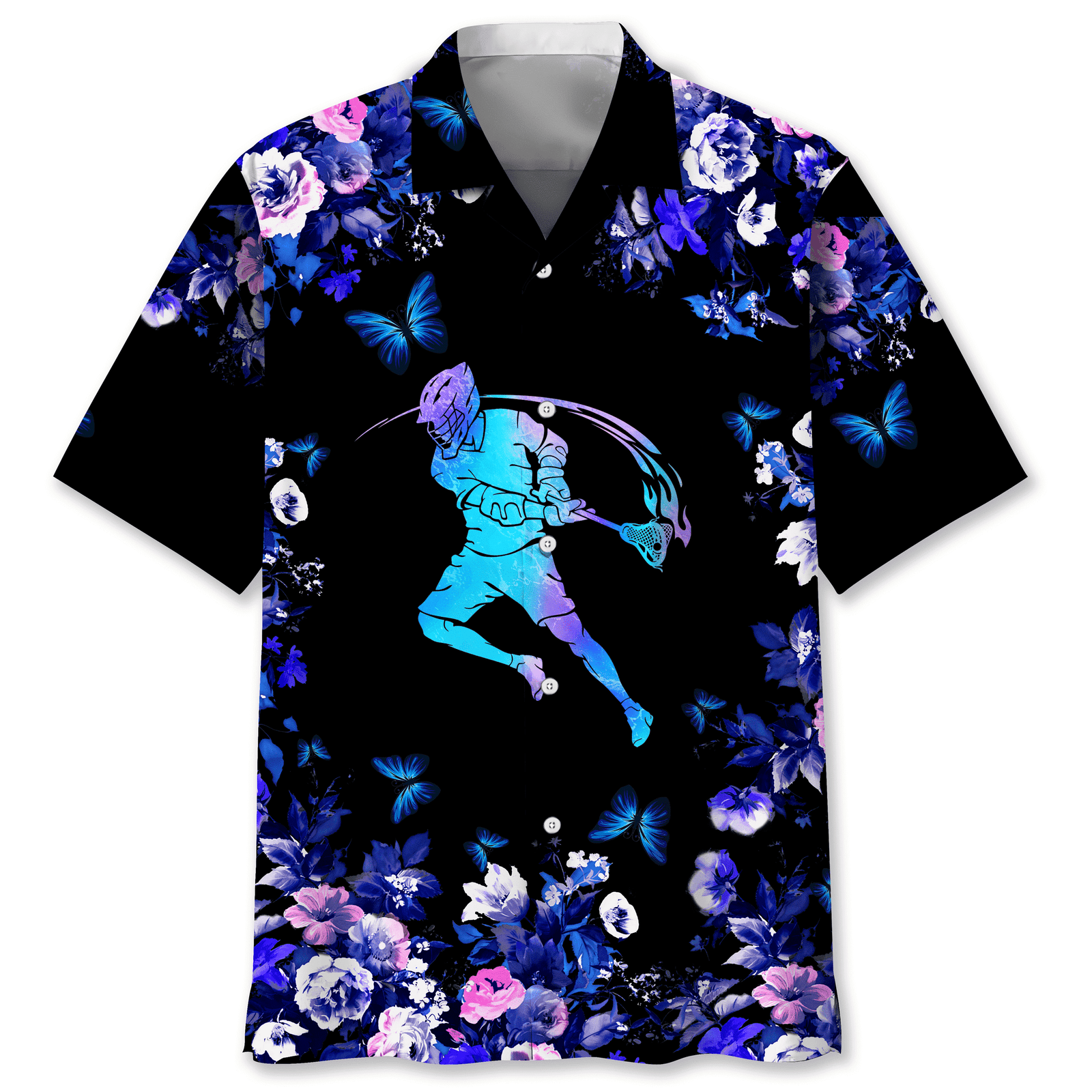 Lacrosse Hawaiian Nature Hawaiian Shirt, Gift For Men Women HW0601