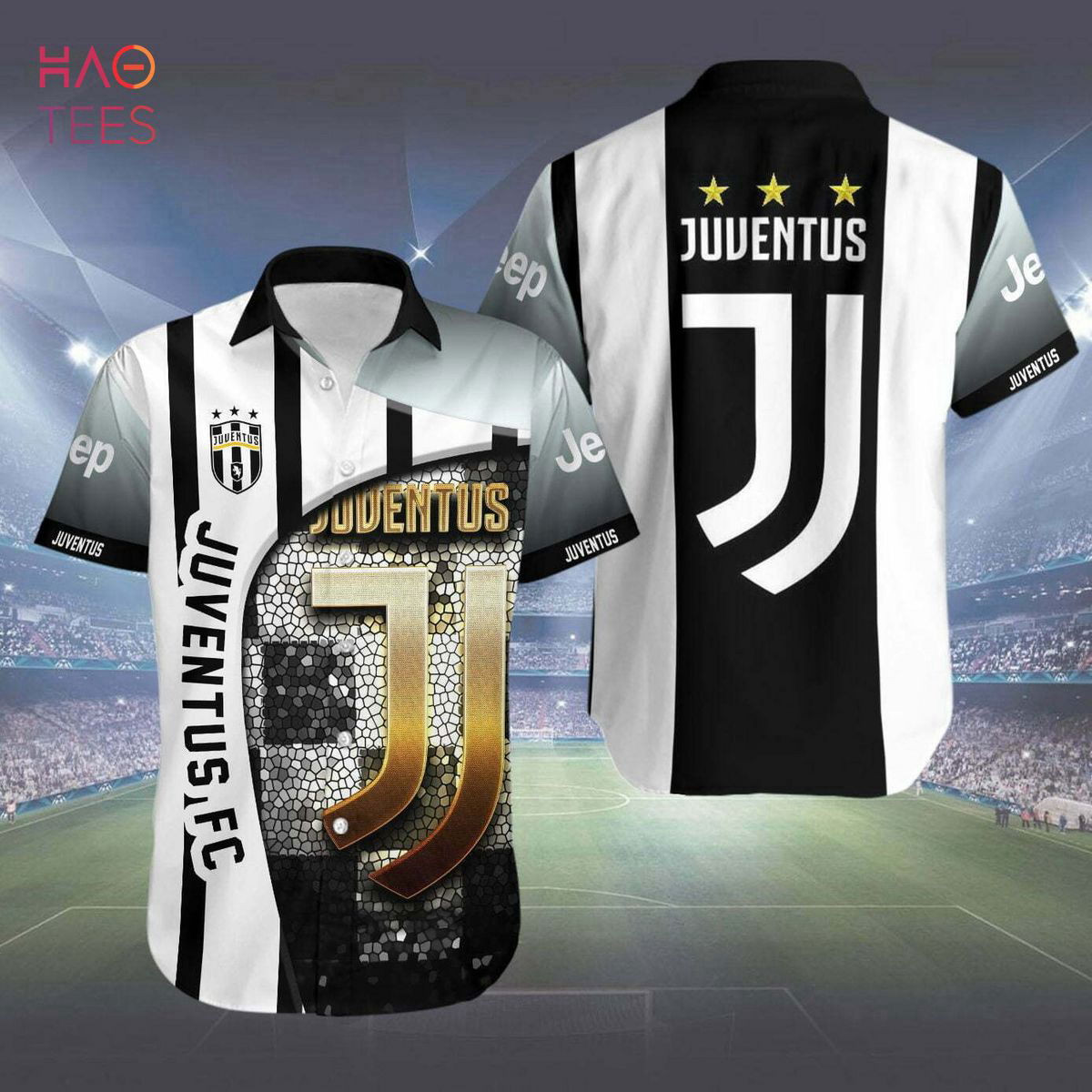 Juventus FC Hawaiian Shirt Summer Shirt HW0601