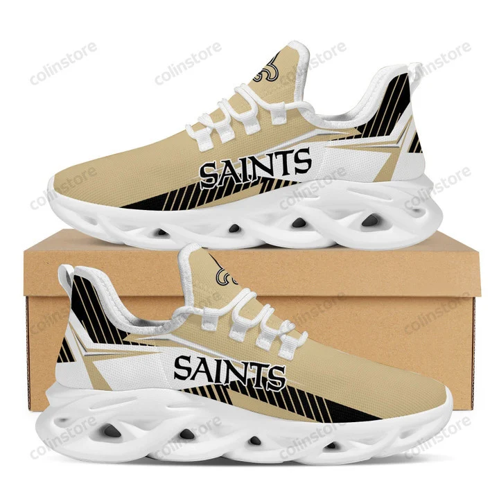 NFL New Orleans Saints Limited Edition Max Soul Shoes for Women and Men MS0601