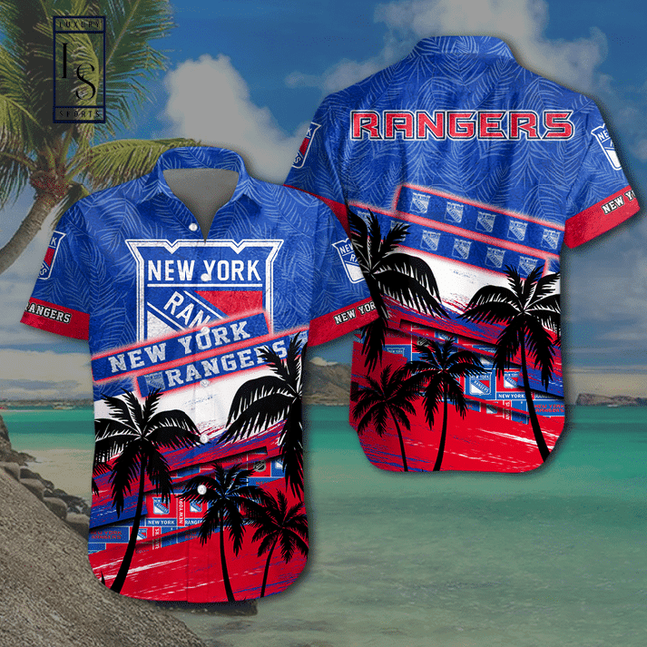 NHL New York Rangers Hawaiian Shirt, Gift For Men Women HW0601