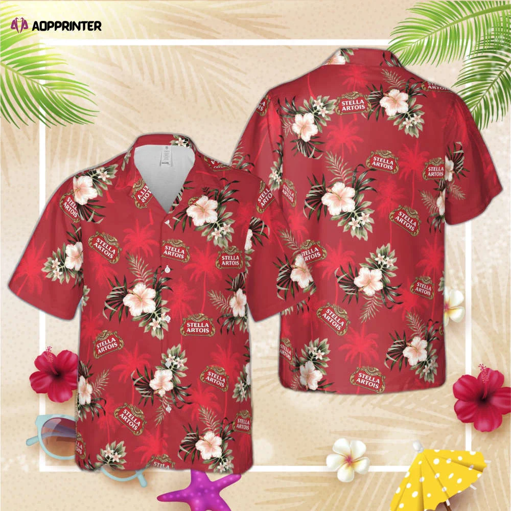 Stella Artois Beer Hawaiian Shirt, Gift For Men And Women HW0601