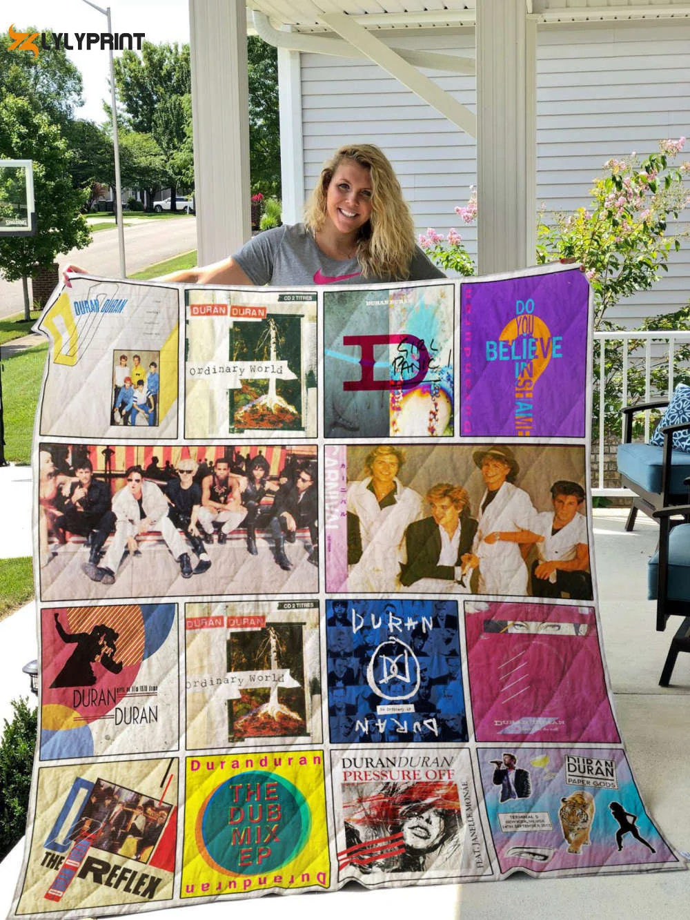 Duran Duran 2 Quilt Blanket For Fans Home Decor Gift , Soft Quilt, King Size, All Season Cozy Quilt QB0901