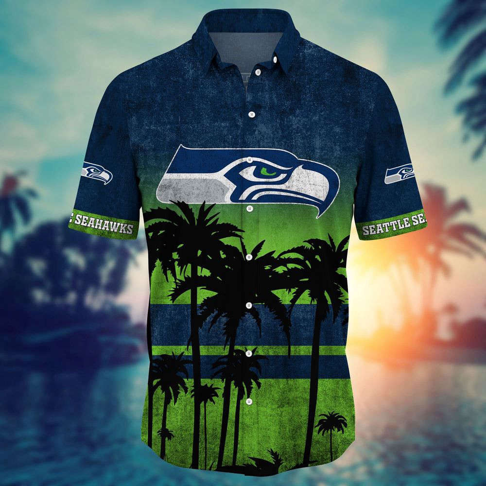 Seattle Seahawks NFL-Hawaii Shirt Short Style Hot Trending Summer For Men And Women HW0601