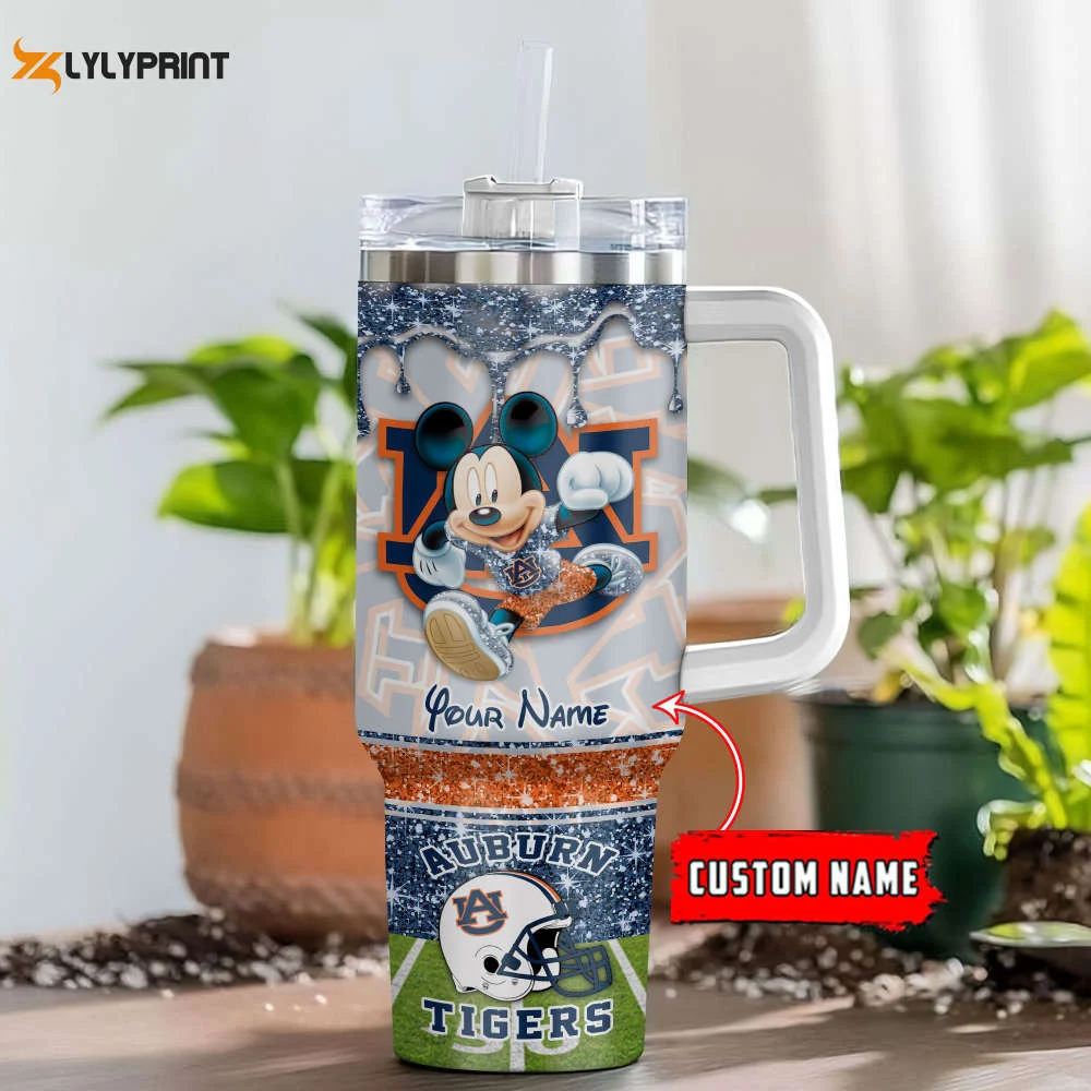 Auburn Tigers Style Personalized Stanley Tumbler 40oz 0501TB40