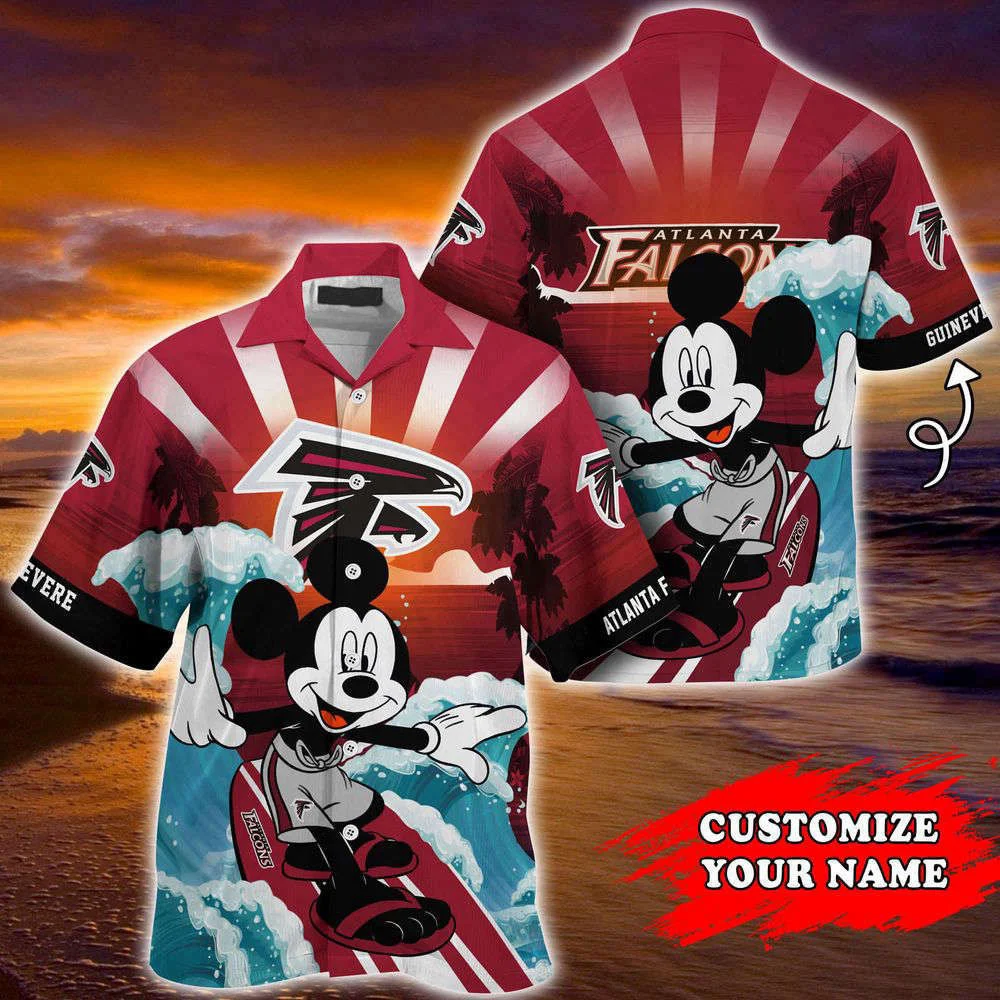 Atlanta Falcons NFL-Summer Customized Hawaii Shirt For Sports Fans HW0601