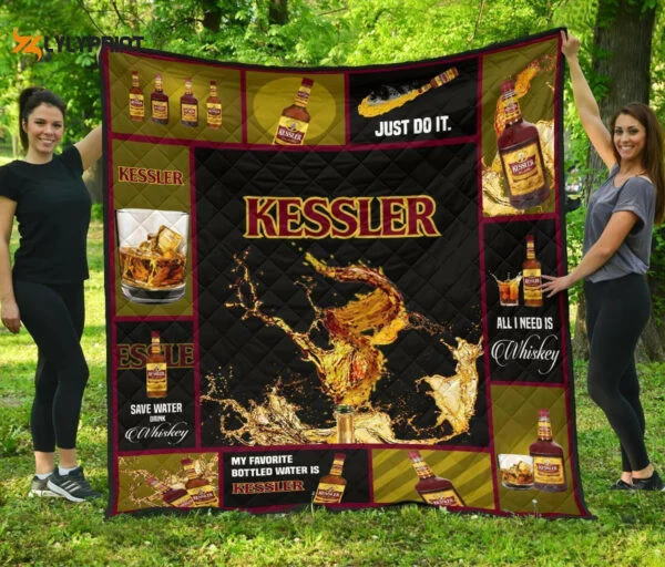 Kessler Quilt Blanket For Fans Home Decor Gift All I Need Is Whisky Quilt Blanket For Fans Home Decor Gift ,  Soft Quilt, King Size, All Season Cozy Quilt QB0901