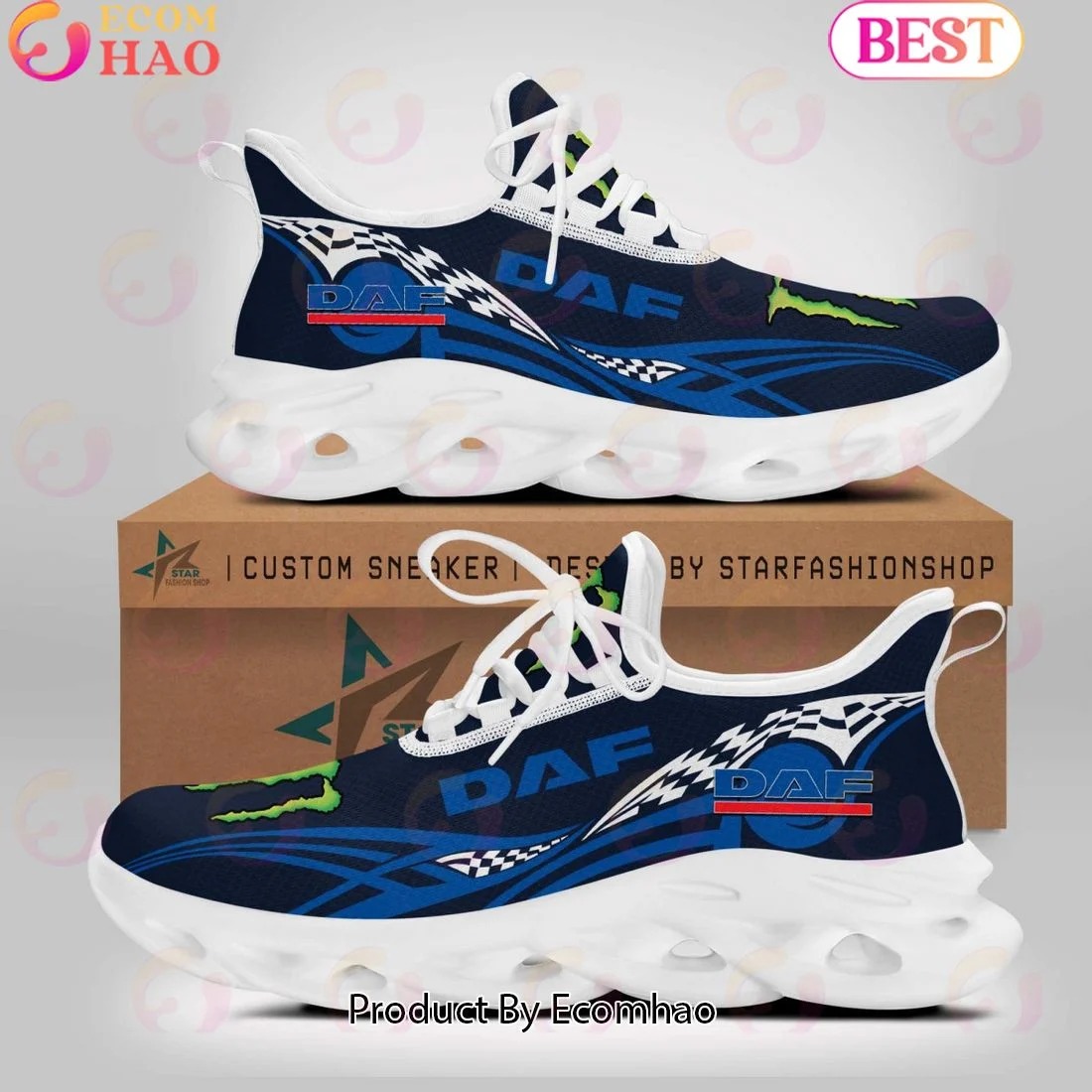DAF Trucks Monster Design Max Soul Shoes  Unisex sneakers MS0601