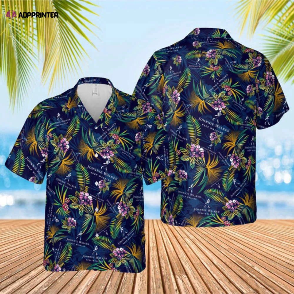 Johnnie Walker Scotch Whiskey Unisex Hawaiian shirt Trend 2023 HW0601