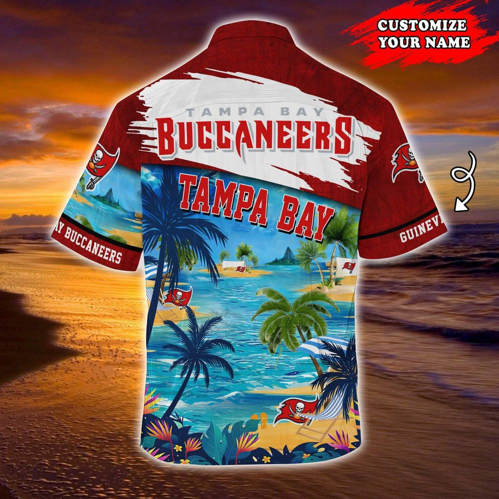 Tampa Bay Buccaneers NFL-Customized Summer Hawaii Shirt For Sports Fans HW0601