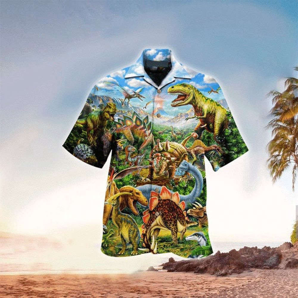 Dinosaurs Jurassic World Hawaiian Shirt, Gift For Men And Women HW0601