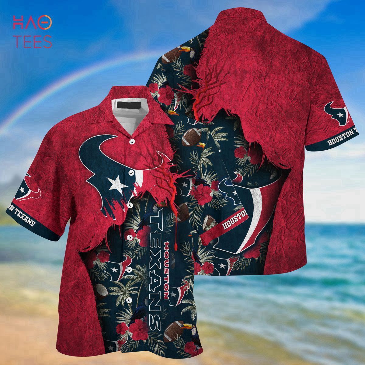 Houston Texans NFL-God Hawaiian Shirt, New Gift For Summer Hot HW0601