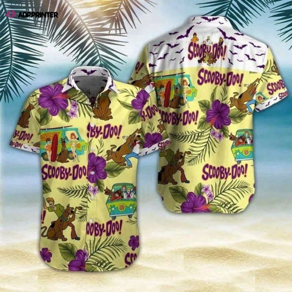 Scooby Doo Men & Women Graphic Print Hawaiian Shirt – Casual & Stylish HW0601