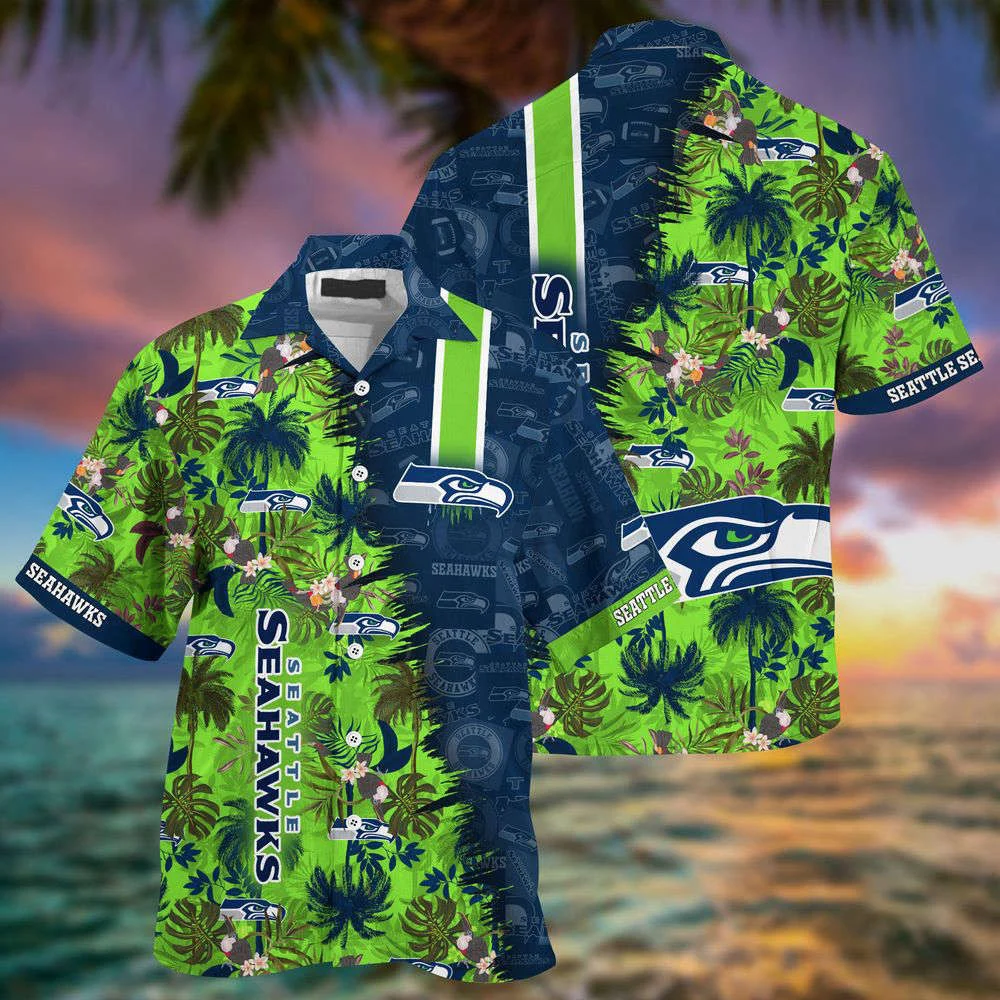 Seattle Seahawks NFL-Summer Hawaii Shirt And Shorts For Your Loved Ones HW0601