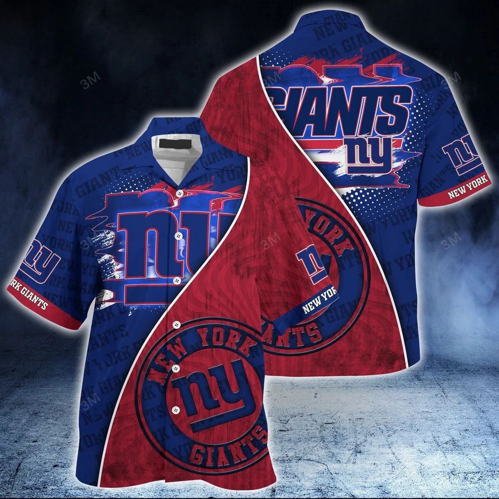 New York Giants NFL-Summer Hawaii Shirt And Shorts New Trend For This Season HW0601
