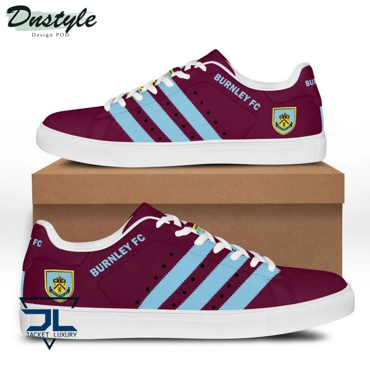 Burnley FC Brown Blue Stan Smith Shoes Women Men, Trendy Style Sneakers ST0801