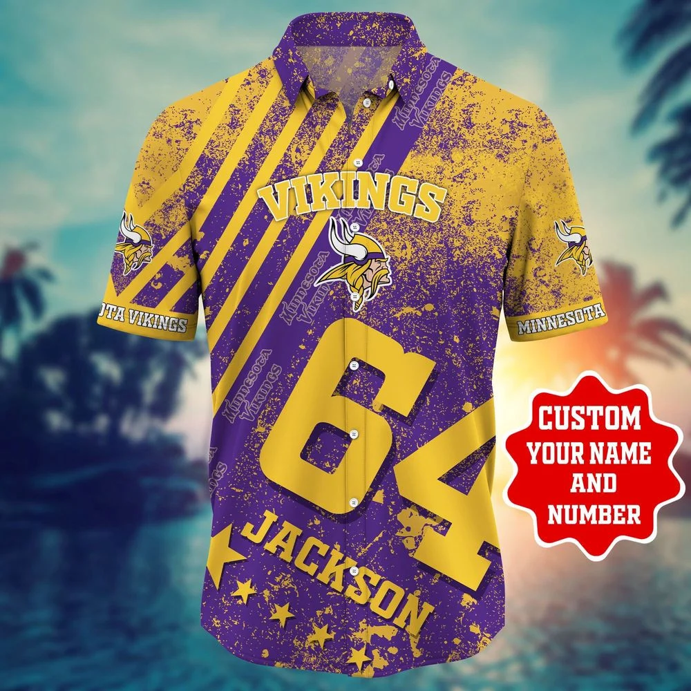 Minnesota Vikings NFL-Personalized Hawaii Shirt Style Hot Trending HW0601