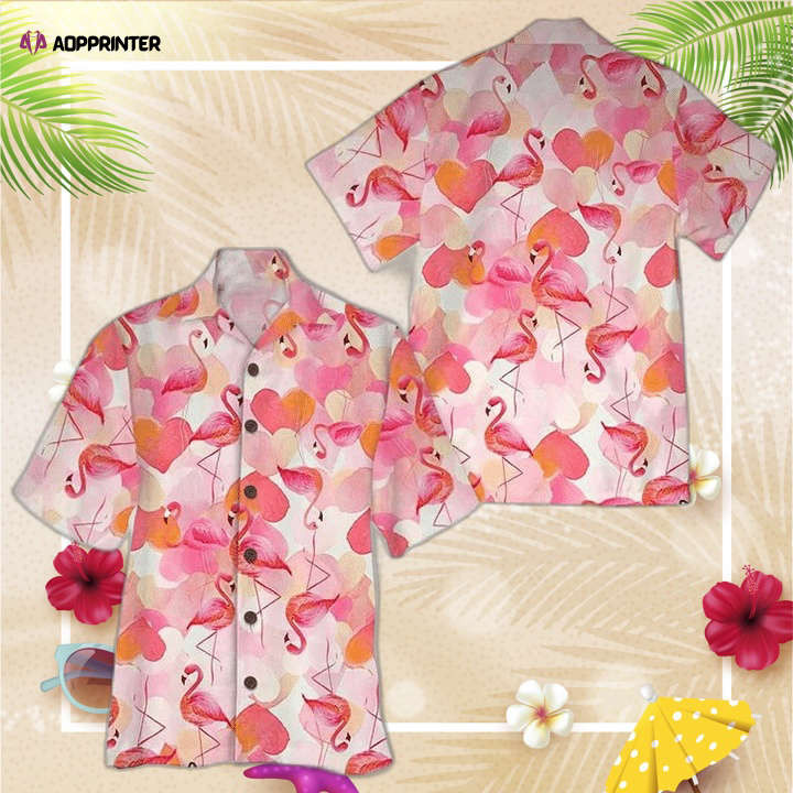 Flamingo Hawaiian Shirt, Gift For Men Women For Summer HW0601
