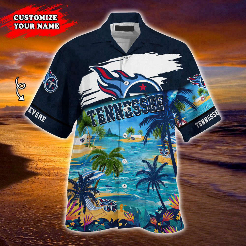 Tennessee Titans NFL-Customized Summer Hawaii Shirt For Sports Fans HW0601