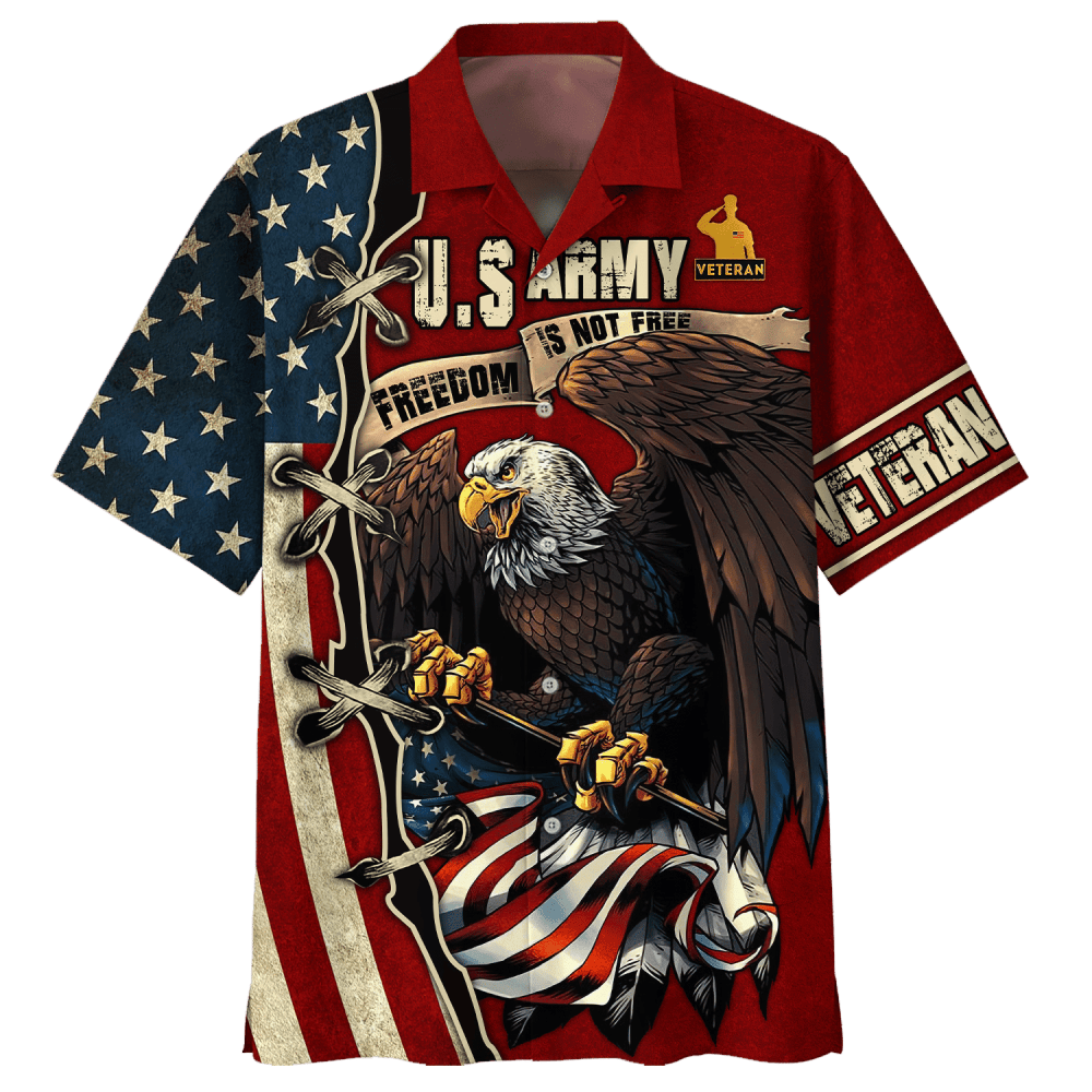 Army I Paid For It United States Veteran Hawaiian Shirt HW0601