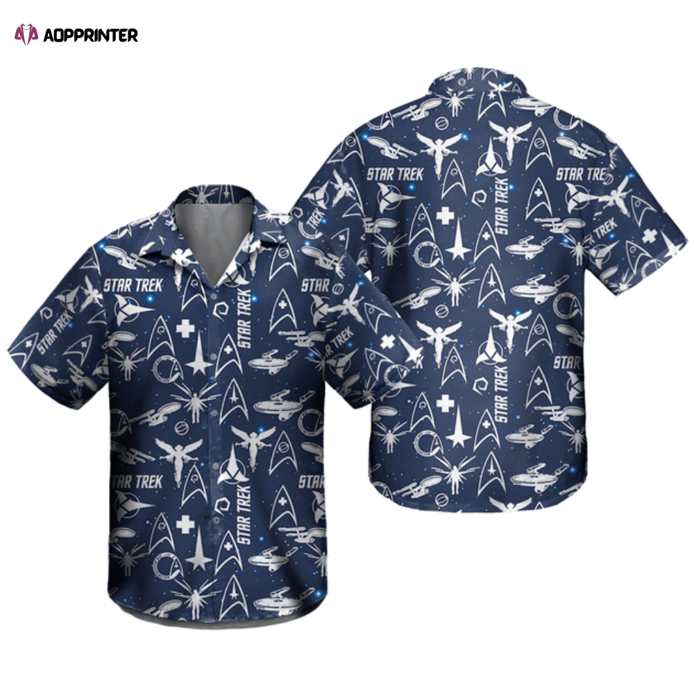 Trek Movie Hawaiian Shirt, Trek Summer Shirt, Trek Shirt, Vacation Shirt HW0601