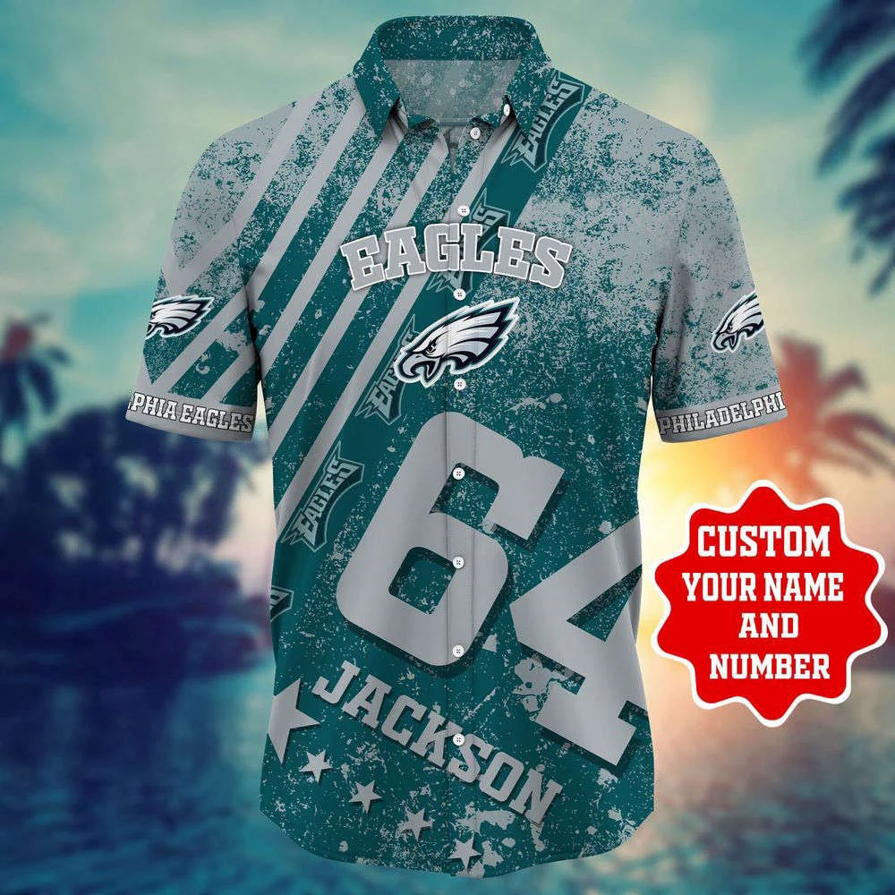 Philadelphia Eagles NFL-Personalized Hawaii Shirt Style Hot Trending HW0601