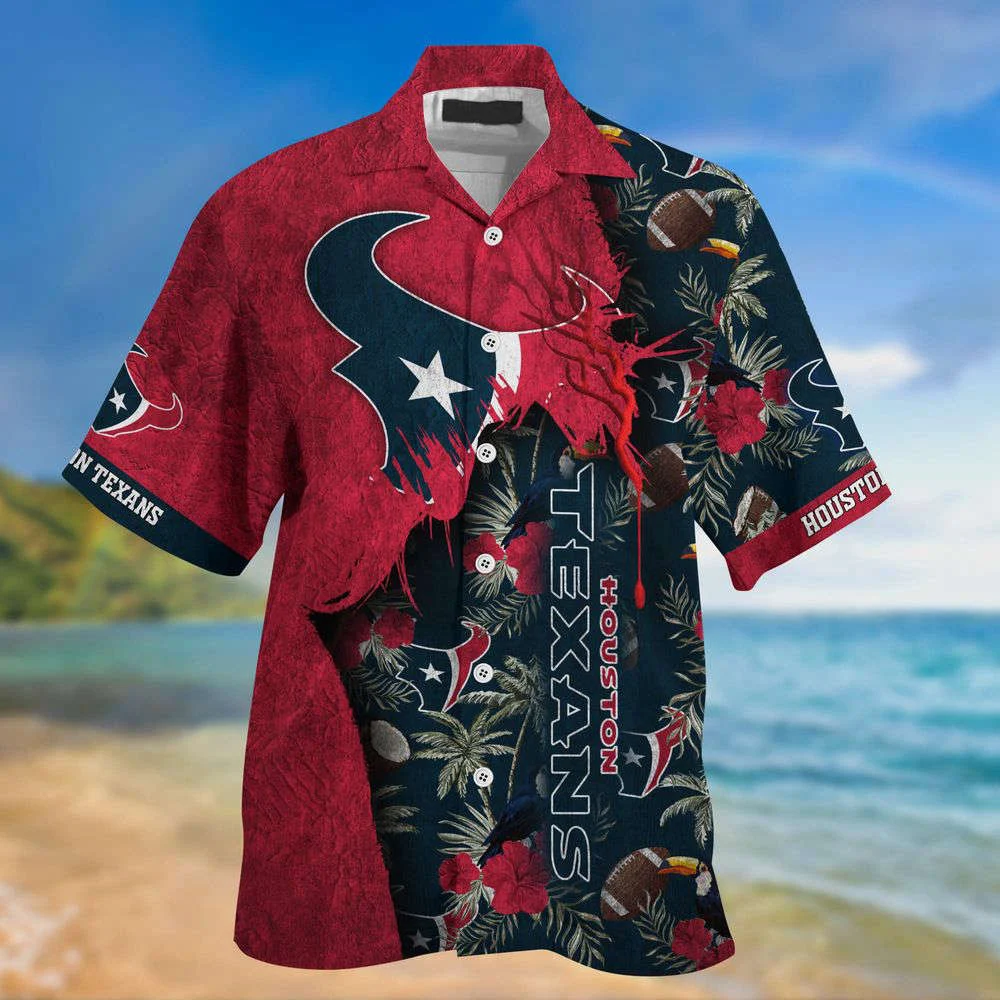 Houston Texans NFL-God Hawaii Shirt New Gift For Summer HW0601
