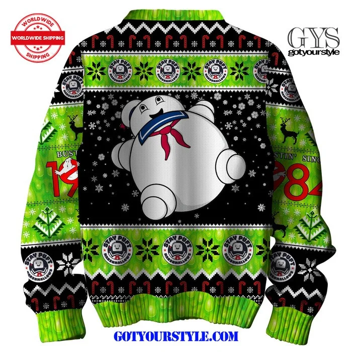 Ghostbusters Who You Gonna Call Sweater , Cozy Soft Unisex Pullover SW0601