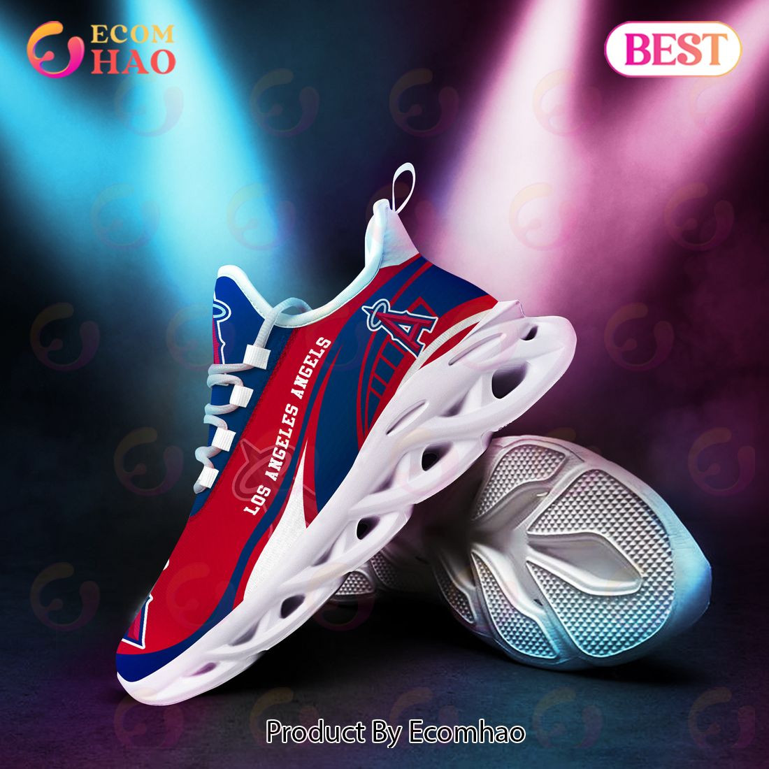 Los Angeles Angels MLB Sneaker New Trending 2023 Summer Maxsoul Shoes  Unisex sneakers MS0601