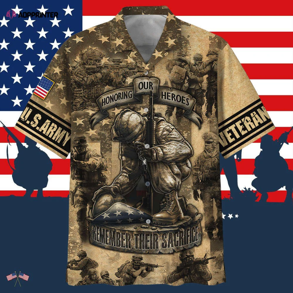 Army Eagle All Gave Some Some Gave Hawaiian Shirt HW0601