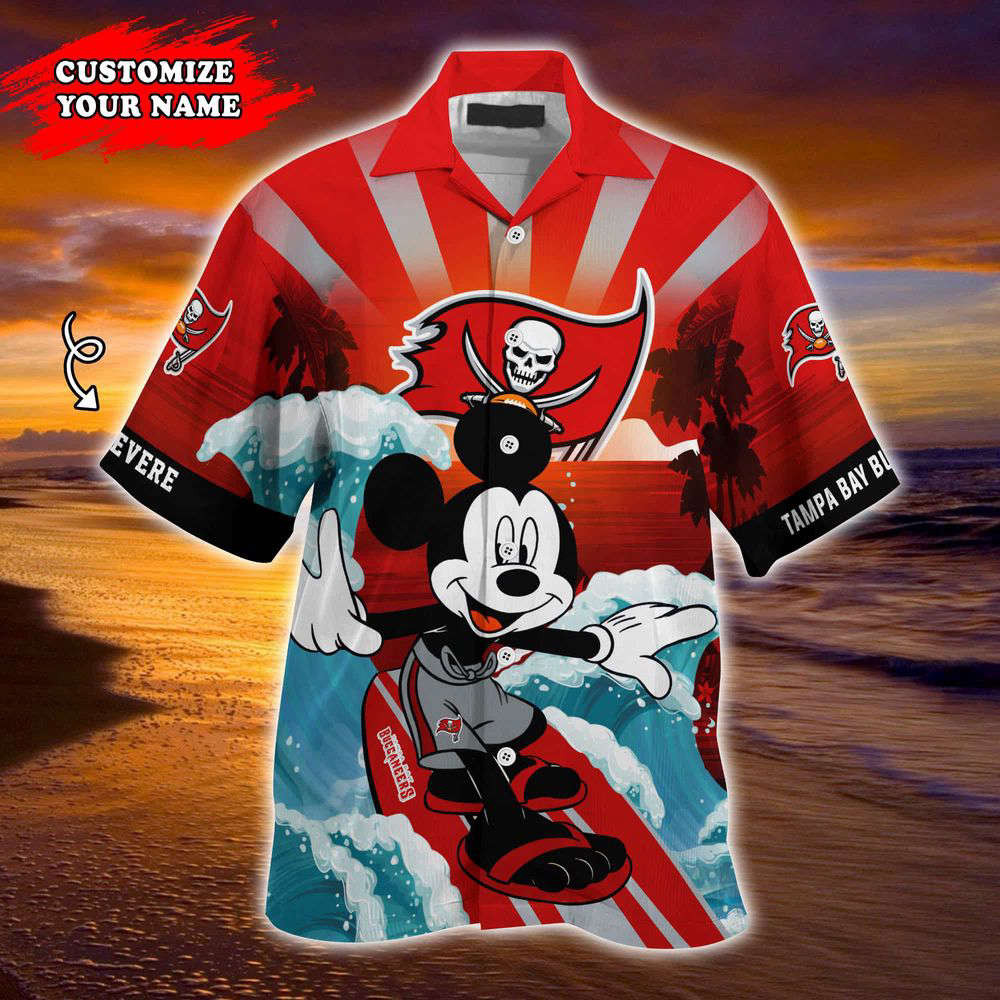 Tampa Bay Buccaneers NFL-Summer Customized Hawaii Shirt For Sports Fans HW0601