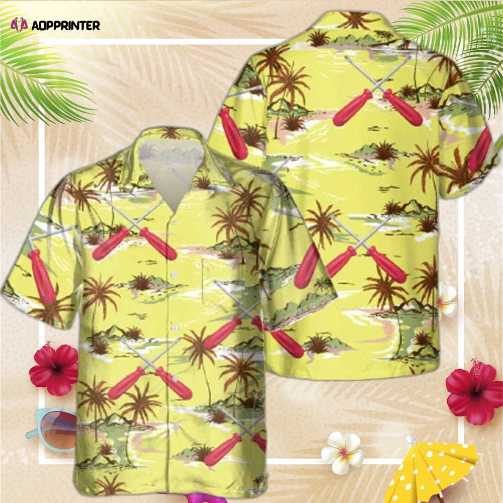 Awesome Electrician AOP Pocket Hawaiian Shirt, Gift For Men Women HW0601