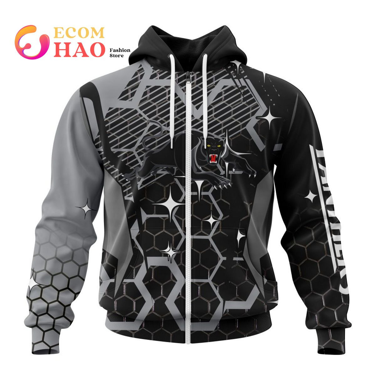 Best NRL Penrith Panthers New Specialized Design With MotoCross Syle All Over Print Hoodie, Zip Hoodie, Man - Women, Warm, Premium Quality HZ0501