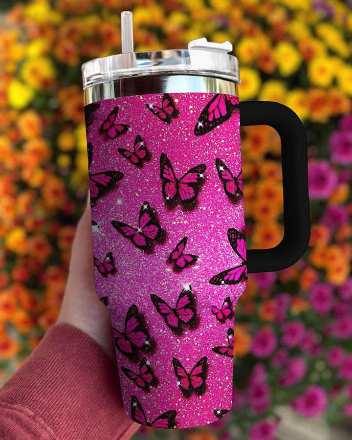 Butterfly Shineful Stanley Tumbler 40oz Mystery 0501TB40