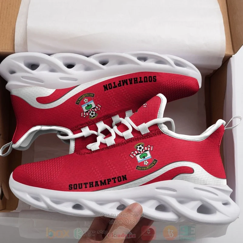 Custom Southampton FC Red Max Soul Shoes for Men Women MS0601