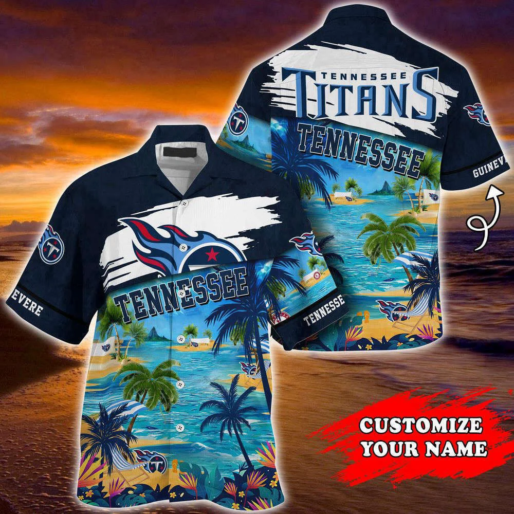 Tennessee Titans NFL-Customized Summer Hawaii Shirt For Sports Fans HW0601