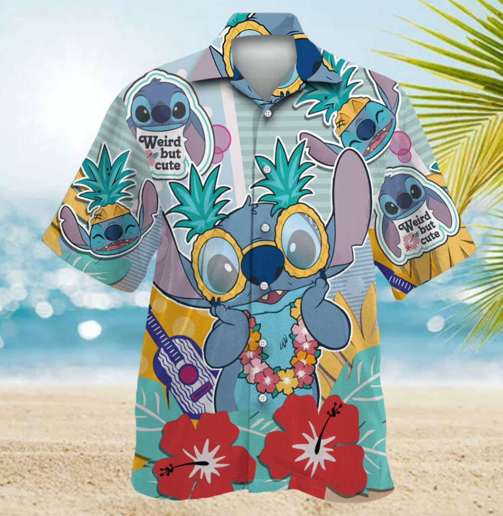 Stitch 03 Hawaiian Shirt Shorts Summer 2023 Hot HW0601