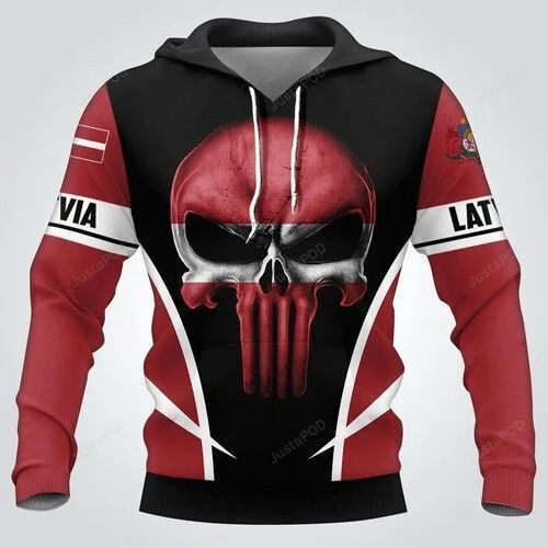 Latvia Place Holds Your Heart 3D All Over Printed Hoodie, Zip- Up Hoodie HZ0501