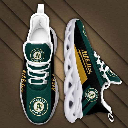 Custom MLB Oakland Athletics Max Soul Shoes V2 Sneaker MS0601