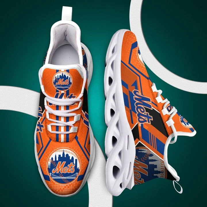 MLB New York Mets Max Soul Shoes V5 Unisex Women Men MS0601