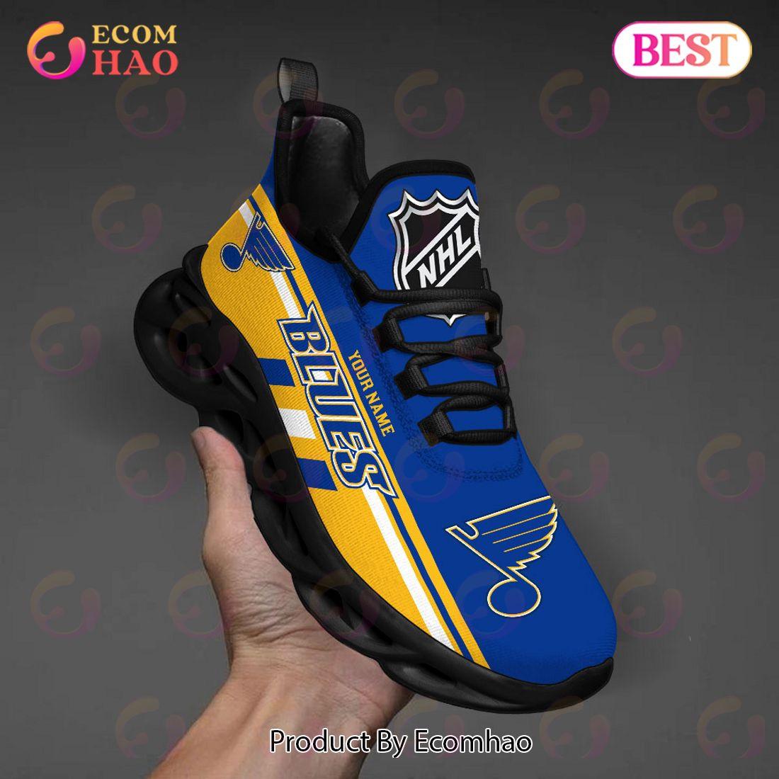 St. Louis Blues Perfect Gift for fans Max Soul Chunky Sneakers, Shoes  Unisex sneakers MS0601