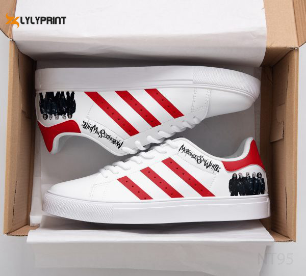 Motionless In White Skate Shoes For Men Women Fans Gift  ST0801