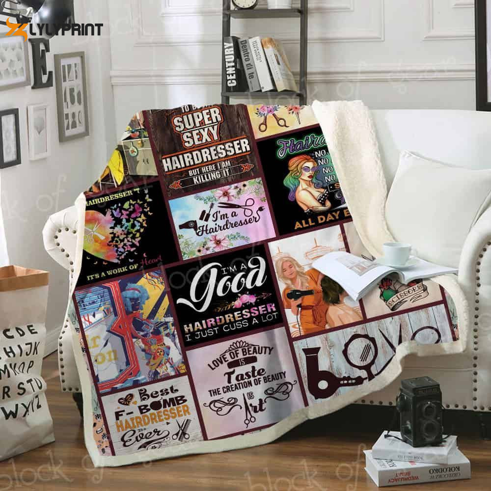 Im A Hairdresser 3D Customized Quilt , Soft Quilt, King Size, All Season Cozy Quilt QB0901