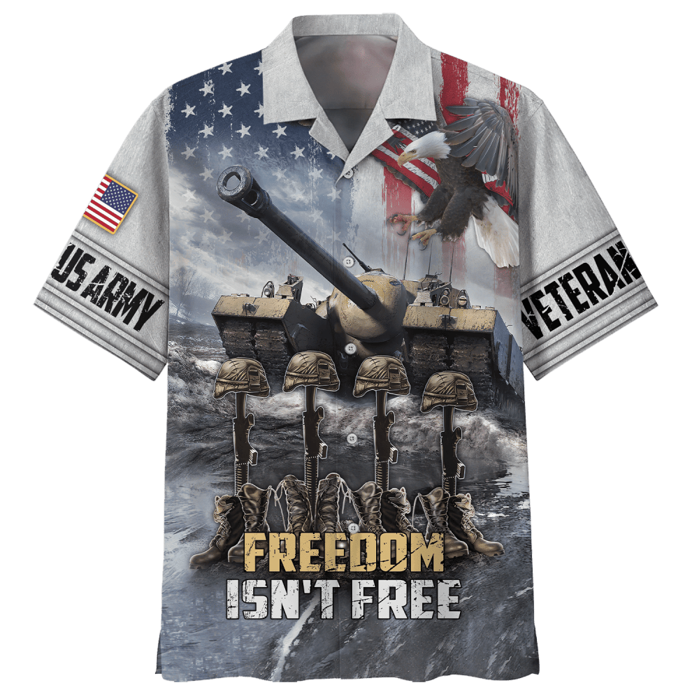 Army Cannon, Freedom Isn'T Free Hawaiian Shirt HW0601