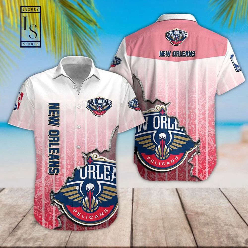 NBA New Orleans Pelicans Hawaiian Shirt, Gift For Men Women HW0601