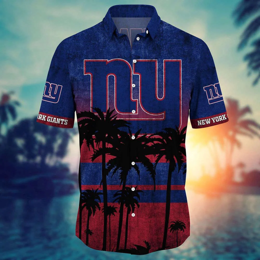 New York Giants NFL-Hawaii Shirt Short Style Hot Trending Summer For Men And Women HW0601