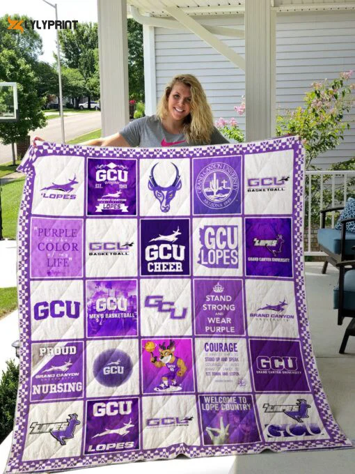 Grand Canyon Lopes Quilt Blanket For Fans Home Decor Gift , Soft Quilt, King Size, All Season Cozy Quilt QB0901