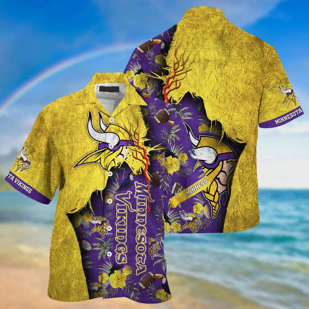 Minnesota Vikings NFL-God Hawaii Shirt New Gift For Summer HW0601